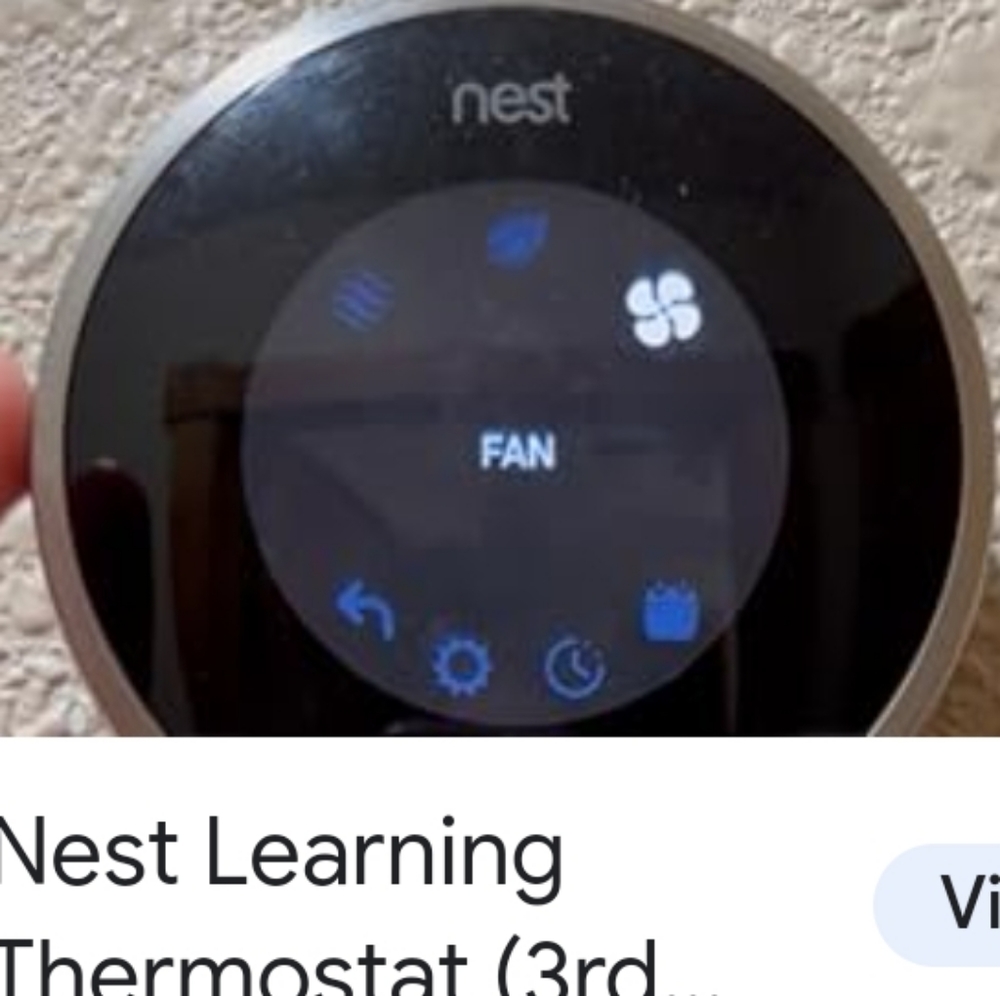 Google Nest learning thermostat
